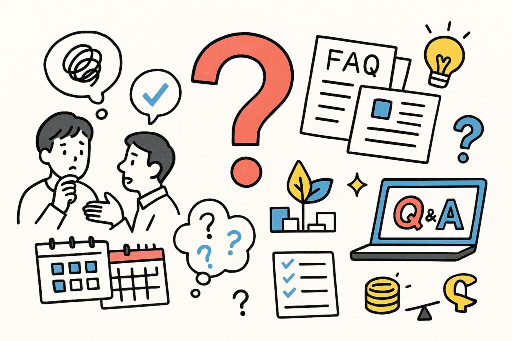 FAQ:年齢/実務経験/両立などの不安解消