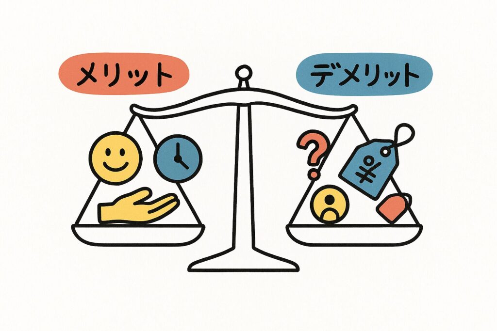 web マーケティングスクール 通信のメリットとデメリット